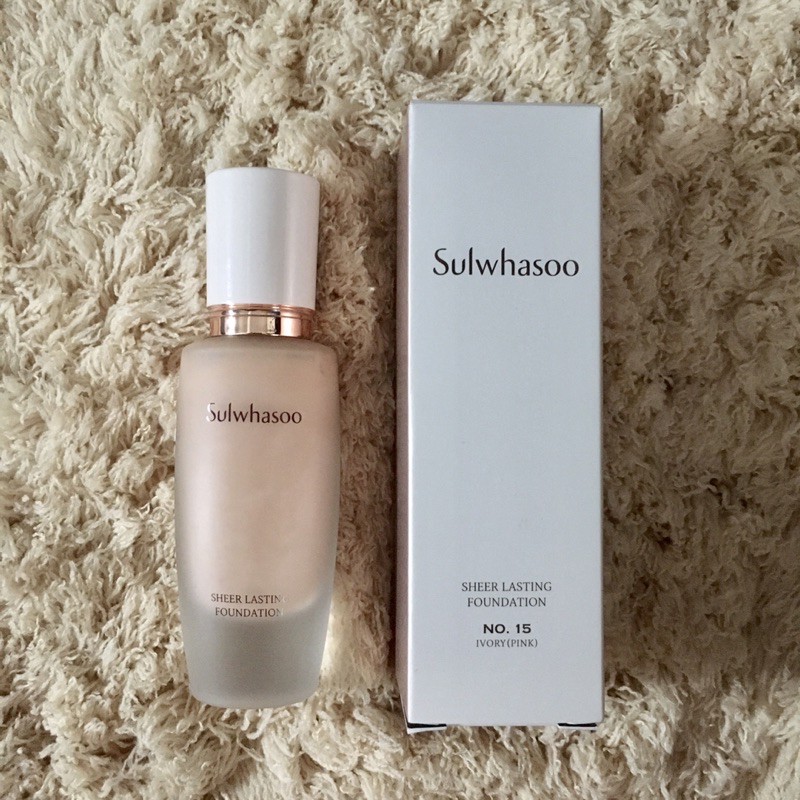 （二手）Sulwhasoo 雪花秀輕透雪紡水粉底