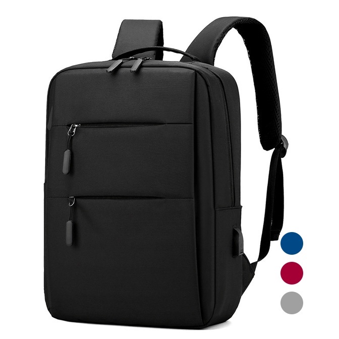 【BA504】旅行商務背包多功能多隔層升級版USB外接孔筆電學生背包耐重後背包學生休閒筆電輕旅行書包防水多隔層
