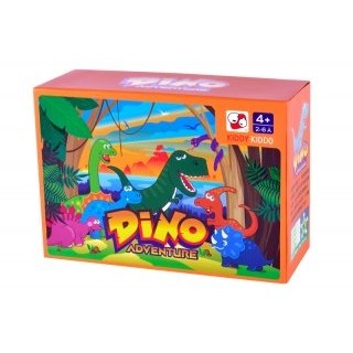 大世界實體店面 現貨特價 送牌套 附發票可打統編 恐龍歷險記 DINO ADVENTURE 4歲 繁體中文正版益智桌遊