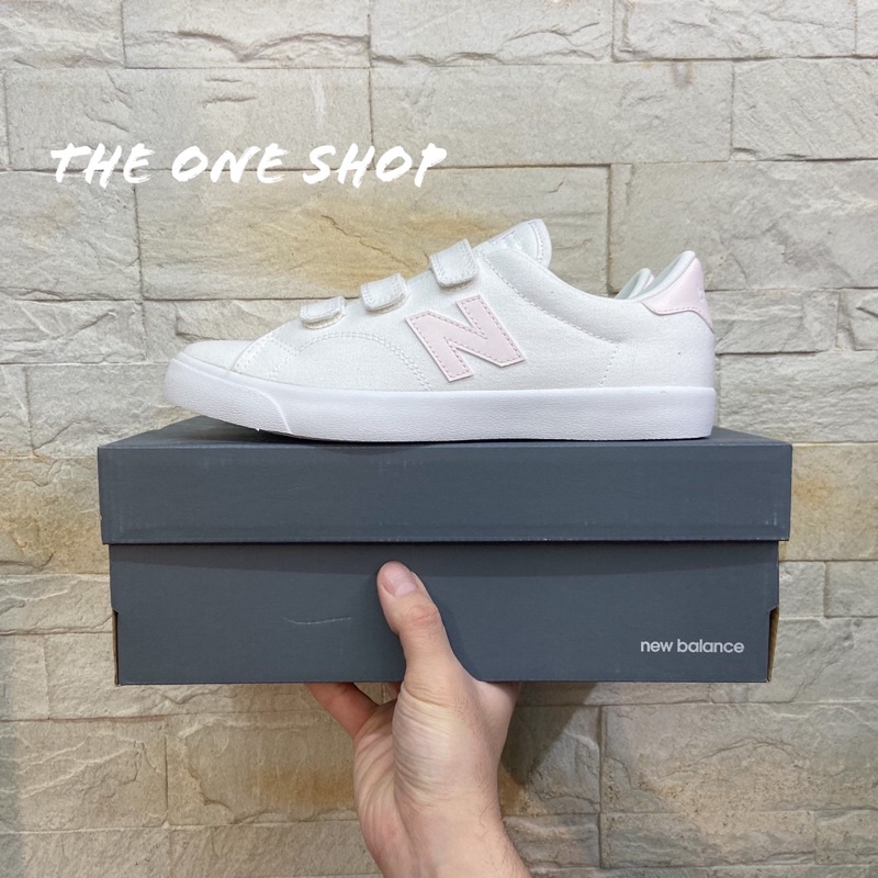 TheOneShop new balance nb 210 AM210VTN 魔鬼氈 小白鞋 白色 粉色 白鞋 帆布鞋