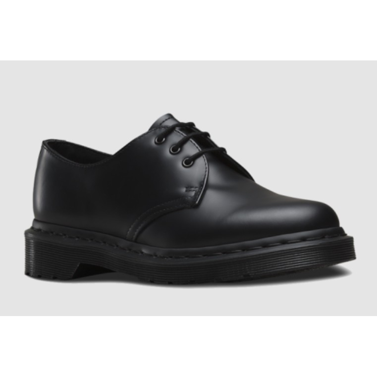 dr martens black mono 1461