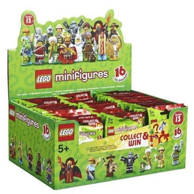 樂高 LEGO 71008 13代人偶包 全新 整箱 60隻 熱狗人 國王 法師 武士 現貨