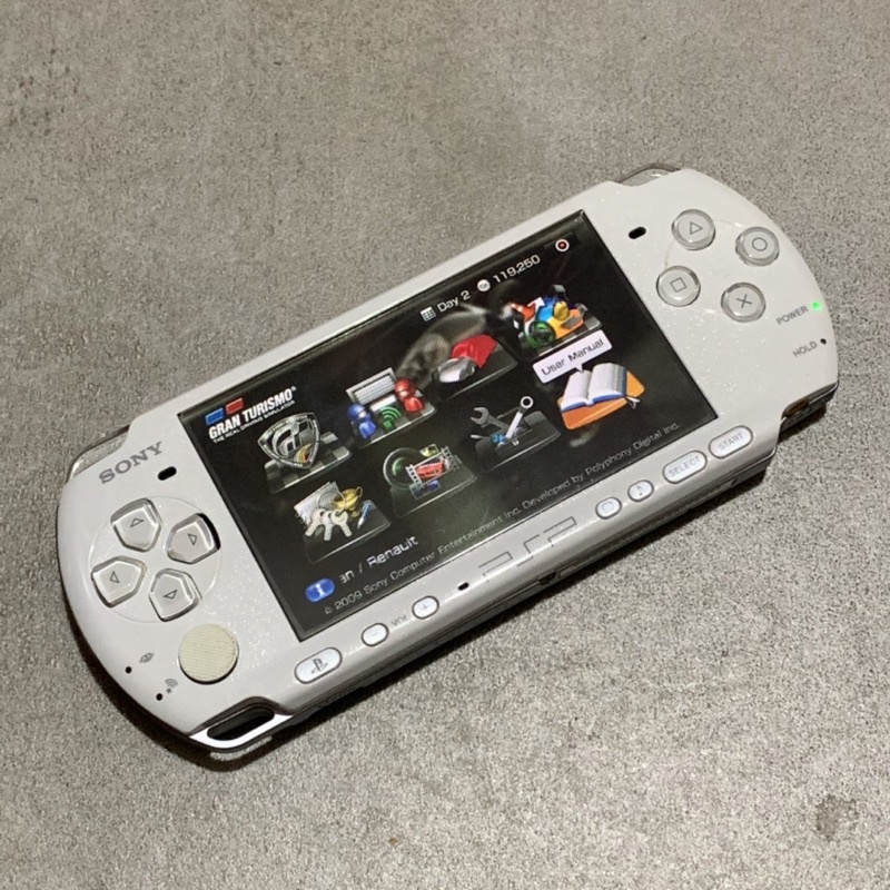 Sony PSP 3007 掌上型 遊戲主機 懷舊 收藏 稀有 珍珠白 裸機