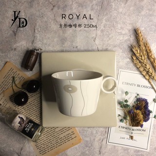 泰國 Royal Bane China 米色骨瓷咖啡杯 咖啡杯組 歐式 陶瓷紅茶杯 英式花茶杯 英式下午茶 250ml