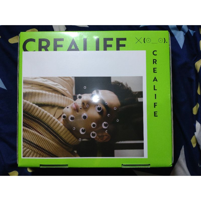【(預購版)有簽名卡（沒簽名）+海報】黃偉晉 Wayne Huang   首張個人專輯《CreaLife》全新未拆封