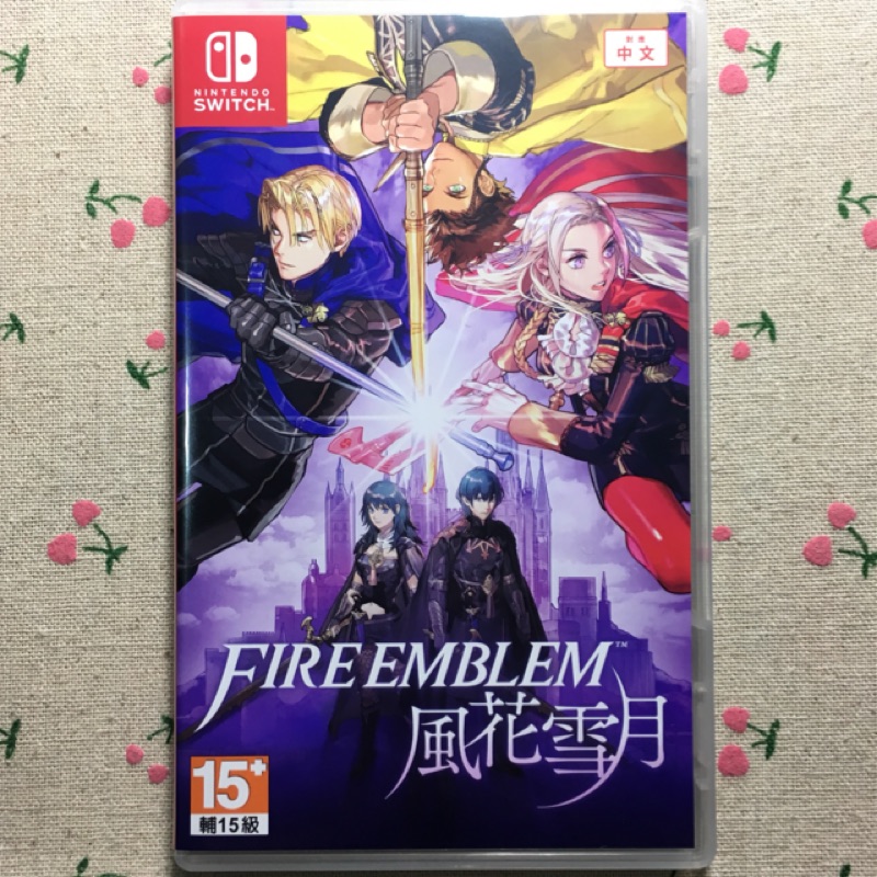 阿杰收藏 聖火降魔錄風花雪月中文版 Ns二手 Switch 中古實體遊戲片 蝦皮購物