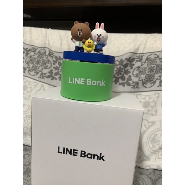 LINE Bank 「限量」好友生日音樂盒 熊大 快速出貨