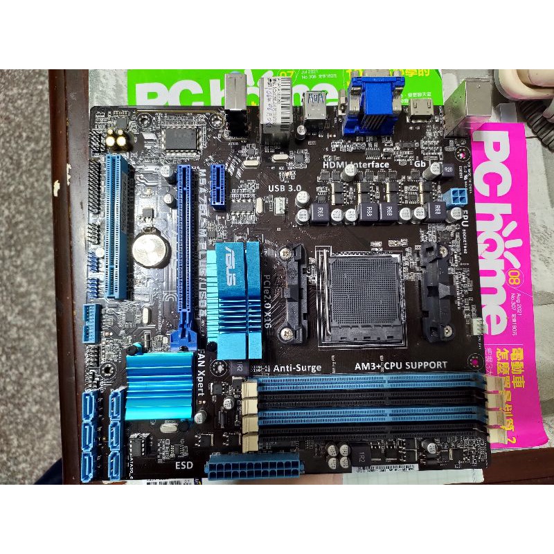 送咖啡 amd m5a78l-m plus usb3 主機板 良品 旋轉專屬