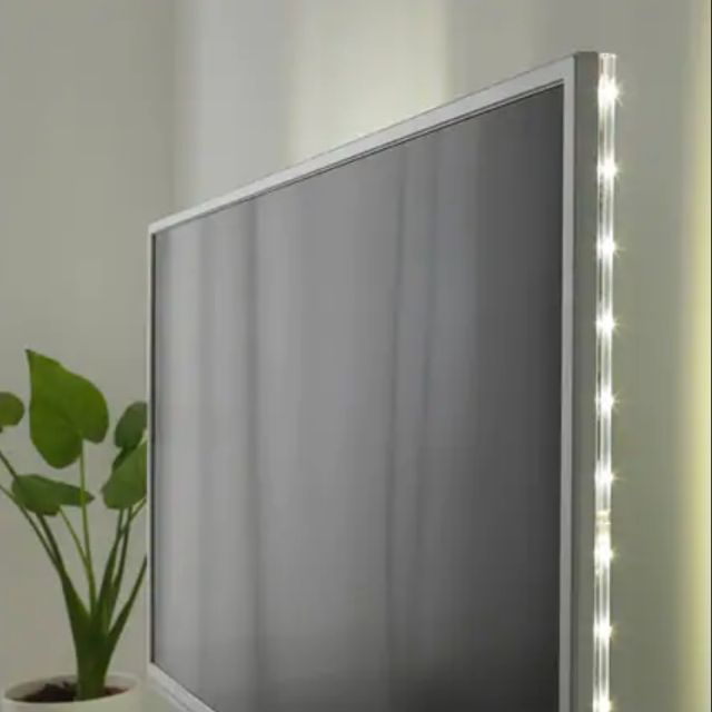 現貨ikea Led燈條多用途裝飾燈夜燈白光附開關插座居家佈置打亮 蝦皮購物