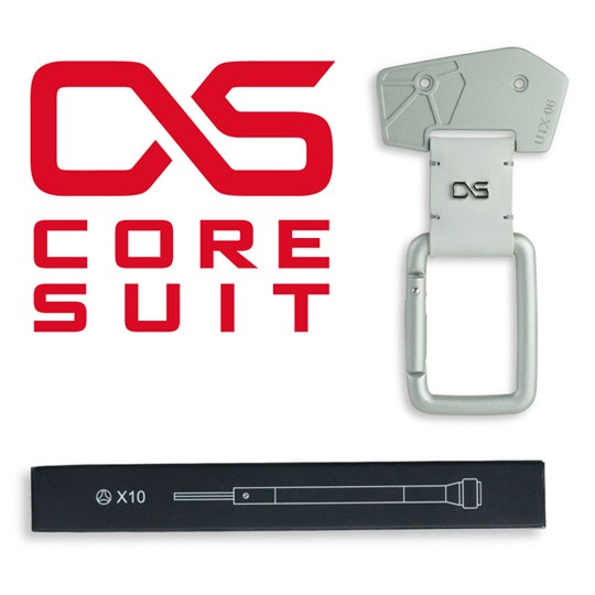 CORESUIT《擴充配件》風格手機扣環-Carabiner - 白色 航太科技鋁合金  便利 防摔防撞