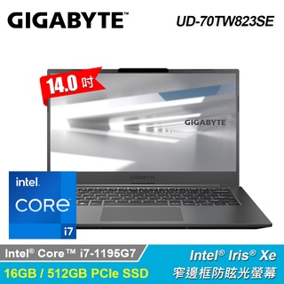 GIGABYTE/U4 UD-50TW823SO(i5-1155G7/16GD4/512GBPCIe/Iris Xe/W
