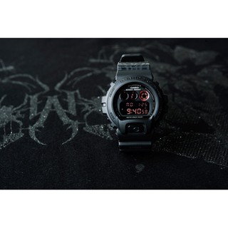 【八度空間】G-SHOCK DW-6900MS-1 軍事風格/背光照明/抗震/防水：200M/ 倒數計時