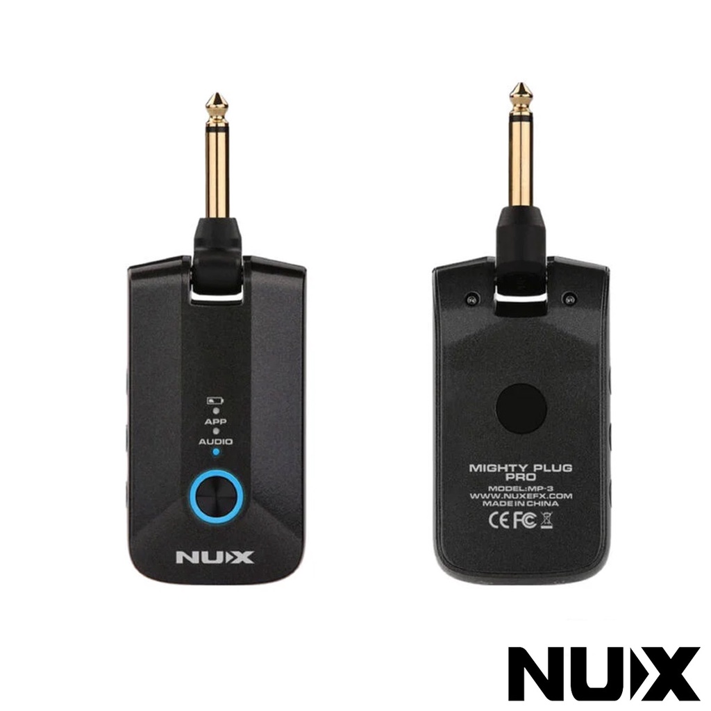 NUX MP-3 Mighty Plug Pro 吉他隨身練習器 (耳機音箱/藍牙/效果器/錄音介面)【又昇樂器.音響】