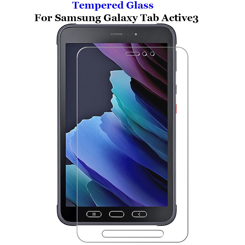 SAMSUNG 適用於三星 Galaxy Tab Active5 Active 5 3 透明鋼化玻璃 9H 2.5D 超