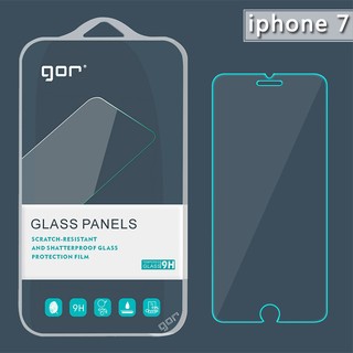 GOR 2片裝 iphone 7 Plus iphone x 鋼化玻璃 蘋果7 鋼化膜 手機保護貼膜 康寧2.5D弧邊