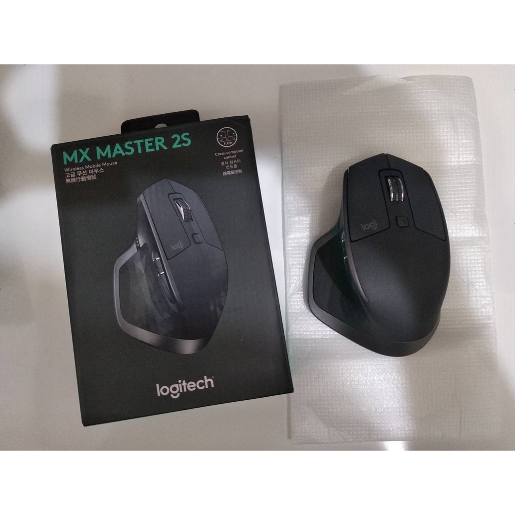 logitech 羅技 MX Master 2S 無線滑鼠 黑 Flow 玻璃 快速充電 藍牙 台灣公司貨