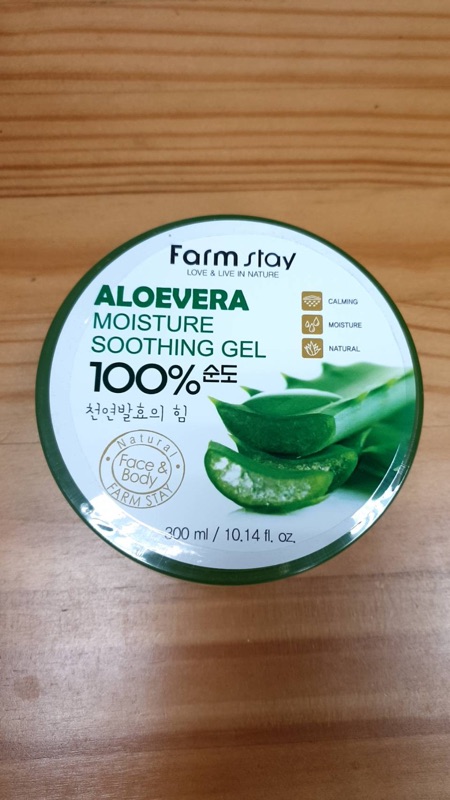 韓國 Farmstay 蘆薈凍膜 蘆薈凝膠 蘆薈面膜 蘆薈凍 補水 曬後 蘆薈 Aloe