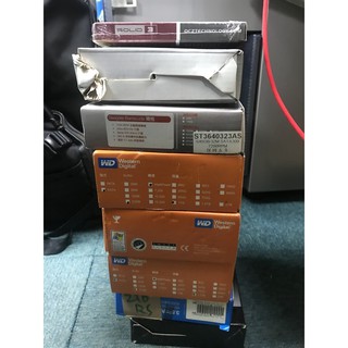 二手硬碟 Seagate 640GB WD 1TB 1.5TB 2TB 及 OCZ 的SSD