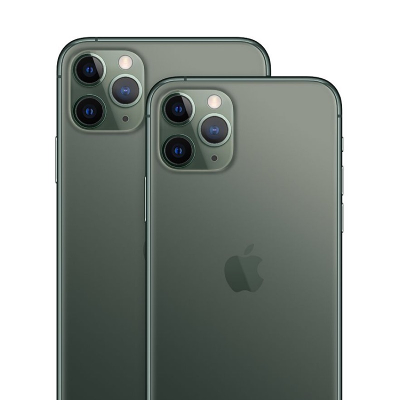 iPhone 11 promax-256綠全新+犀牛盾防摔殼黑色+滿版玻璃貼