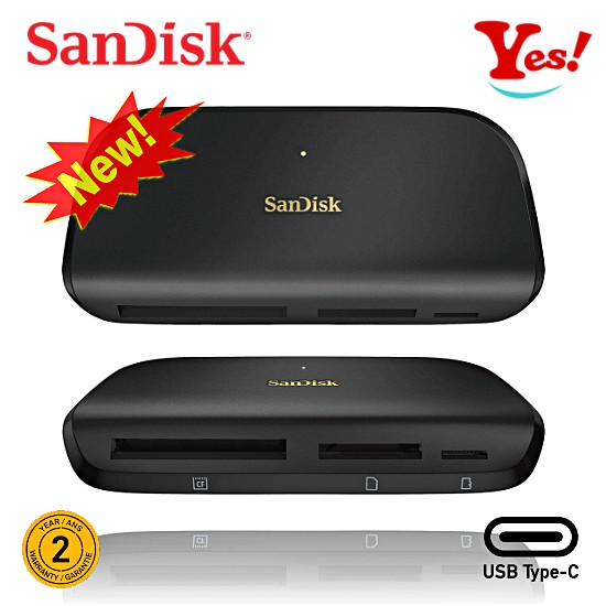 【Yes！公司貨】SanDisk PRO A631 多合一 microSD SD CF USB-C Type-C 讀卡機