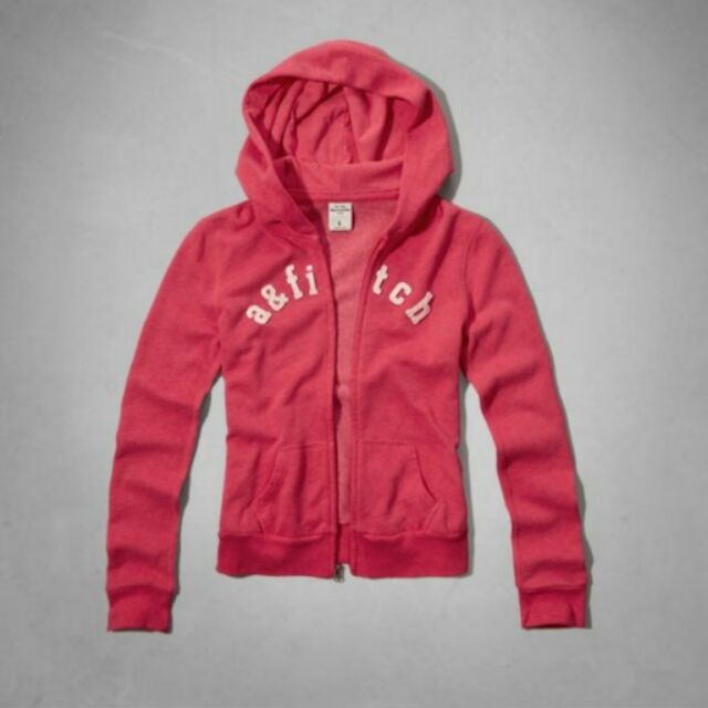 《I Love Usa》全新真品 Abercrombie &amp; Fitch (A&amp;F) KIDS SHINE 刷毛連帽外套