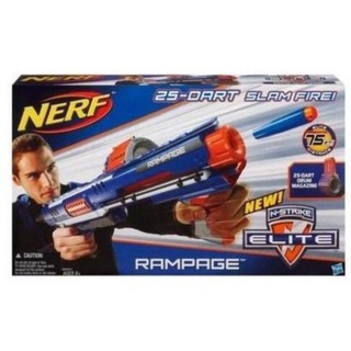 絕版貨 nerf 迅火連發衝鋒槍 橘機