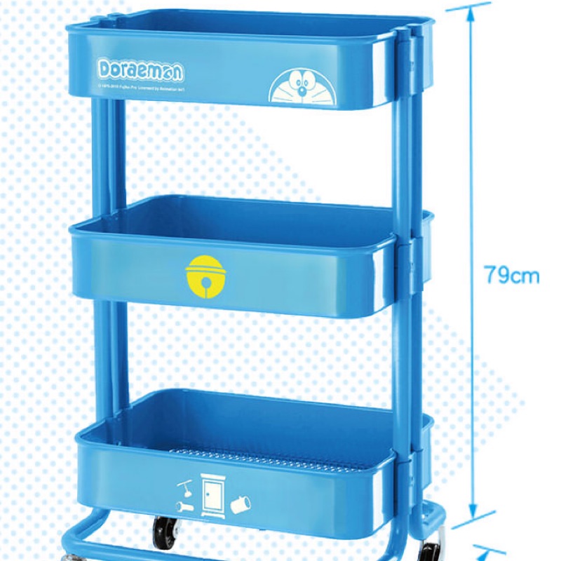 7-11 多拉A夢 三層推車 現貨
