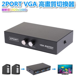 高畫質HD VGA 切換器 15-2(A) 1920*1440超高解析度