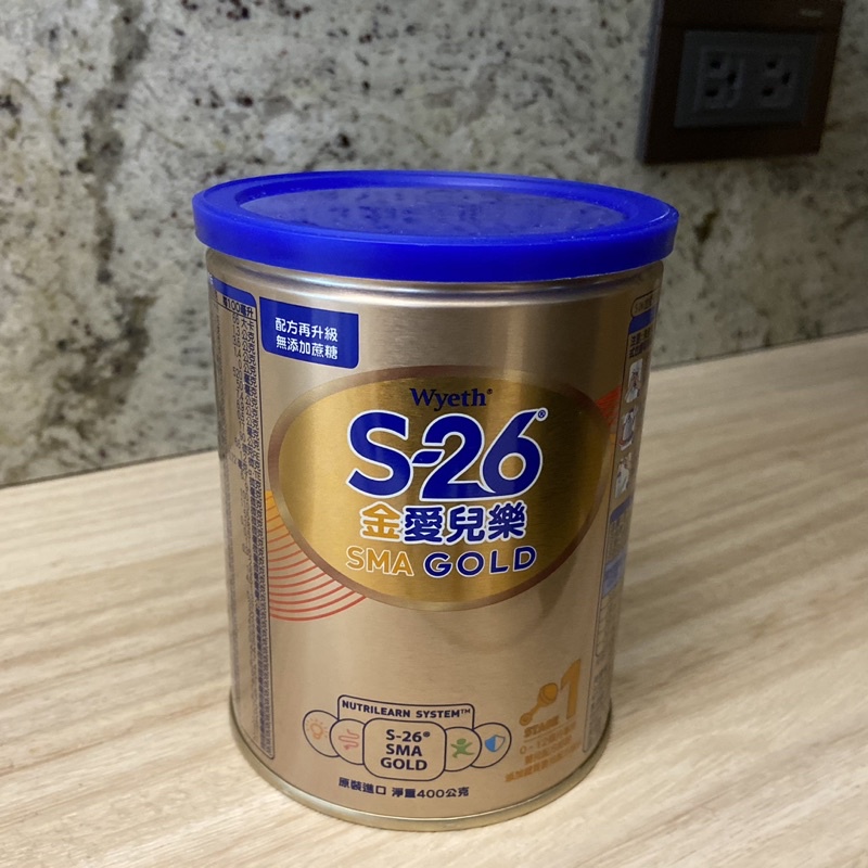 (未開罐)惠氏S26金愛兒樂奶粉400克 400g