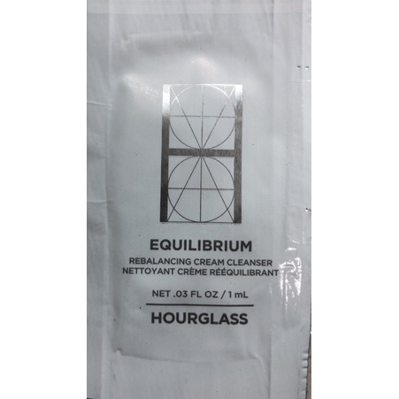 【現貨】 Hourglass Equilibrium 卸妝清潔 洗面乳1ml/ 保濕乳霜 1ml/眼部妝前