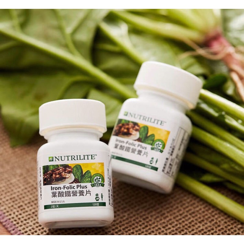 安麗 amway 紐崔萊-葉酸鐵營養片 Iron-Folic Plus