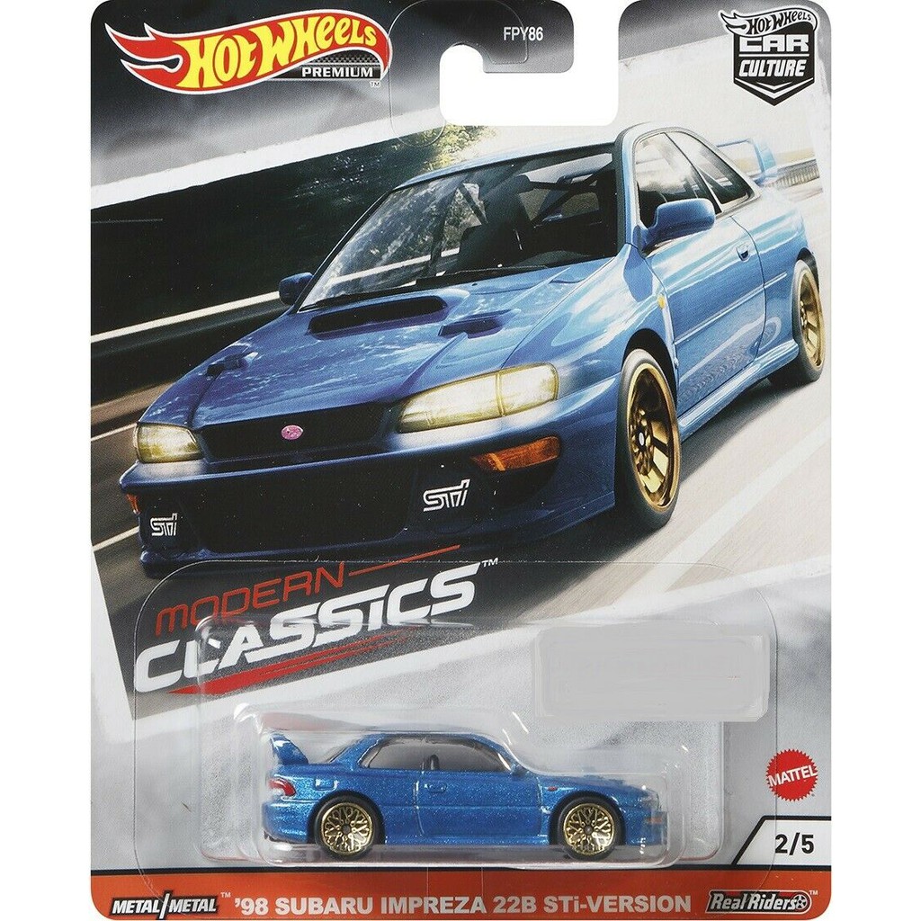 美版 風火輪modern Classics 98 Subaru Impreza 22b Sti Version 蝦皮購物