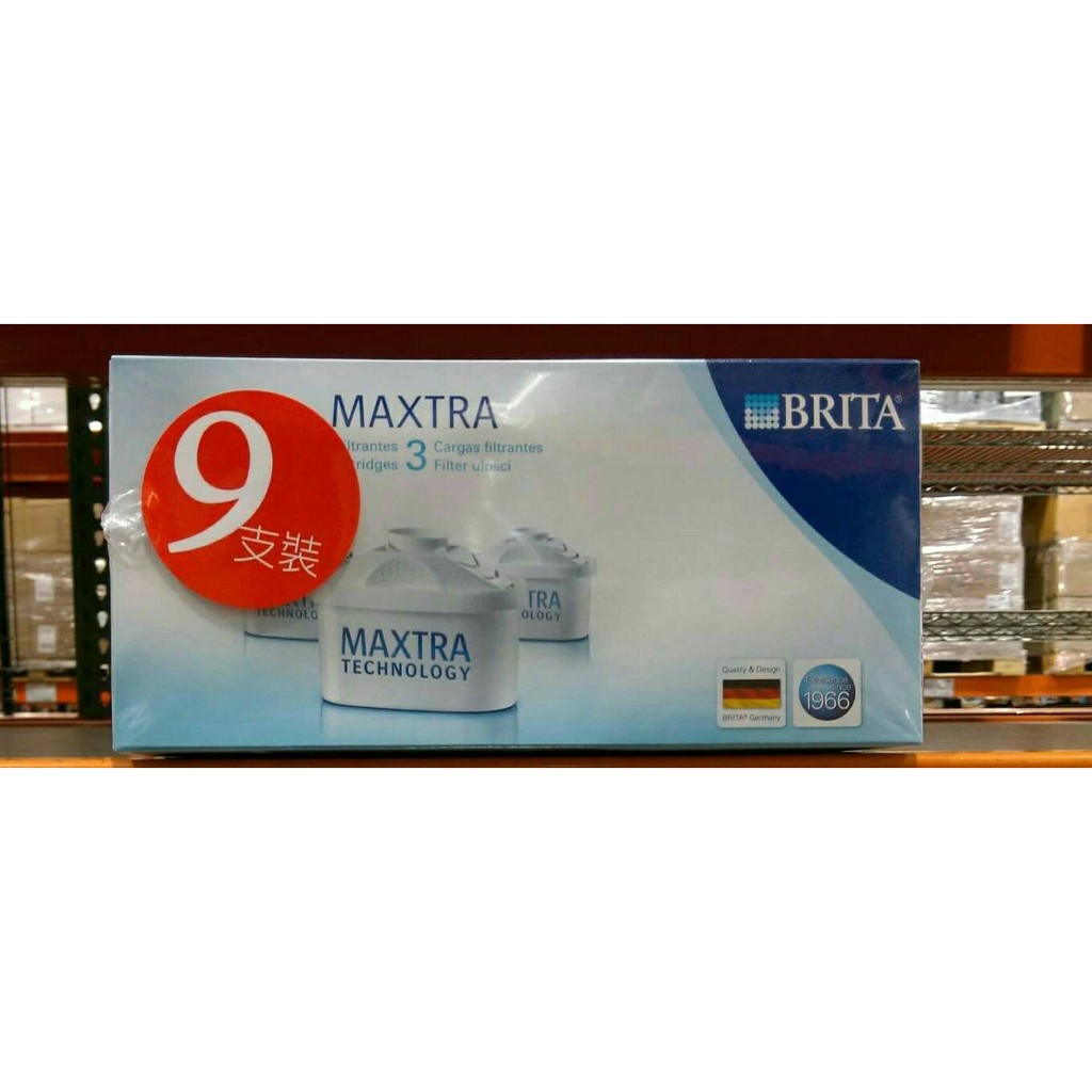 costco 代購 BRITA MAXTRA 新款濾水壺專用濾心/濾芯-長效8週(9入/組)