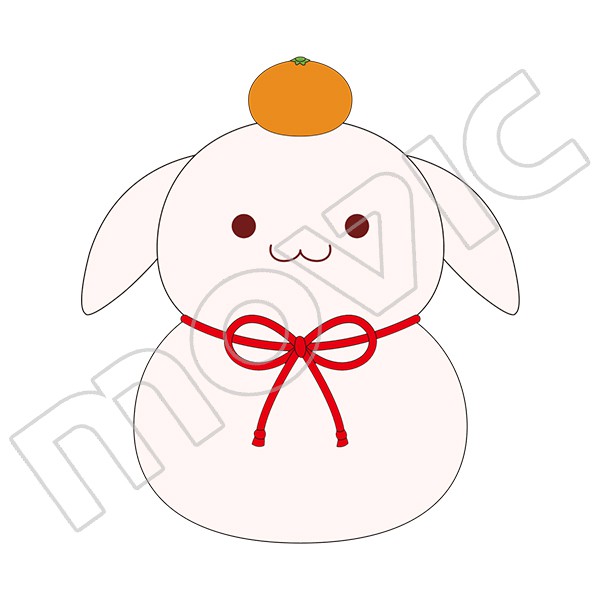 1月發售 Idolish7 偶像星願鏡餅型態小鳥遊事務所吉祥物兔子奇娜子娃娃玩偶 蝦皮購物