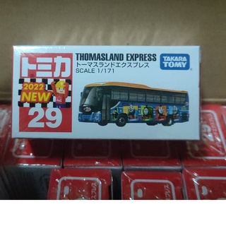 (現貨) Tomica 多美 2022 New 新車貼 29 Thomasland Express 湯瑪士 巴士