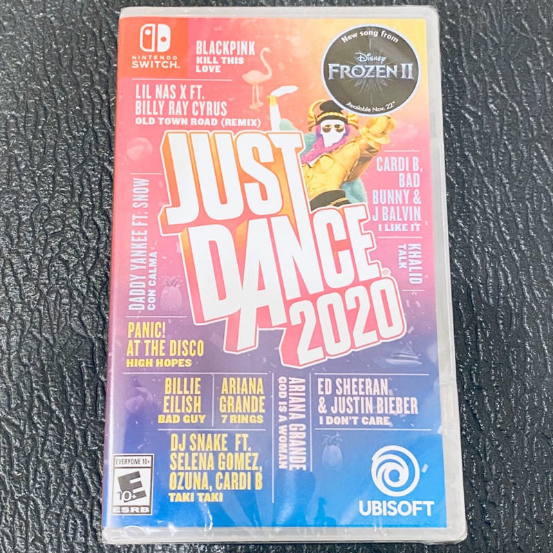 【現貨】 全新 任天堂 Nintendo Switch Just Dance 舞力全開 2020 美版 中文版