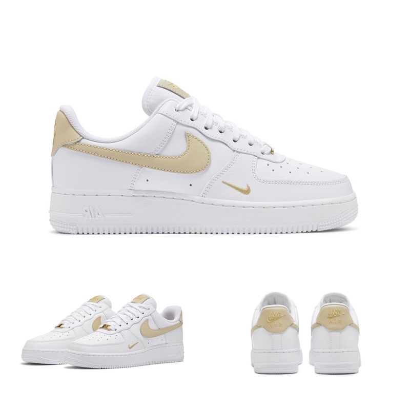 Quality Sneakers - Nike Air Force 1 奶茶 金勾 白杏 女鞋 CZ0270-105