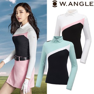 韓國W.angle Golf 女性高爾夫長袖上衣