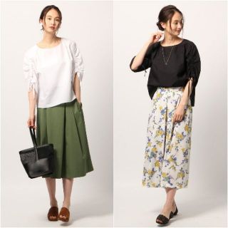 全新轉賣 GLOBAL WORK 宮廷袖上衣/涼感上衣