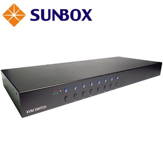8埠 Cat5 IP KVM 切換器(SK1508BI) - SUNBOX