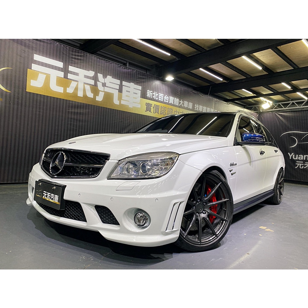 正2011年式 S204 M-Benz C-Class Estate C63 AMG 6.2 汽油 羽亮白