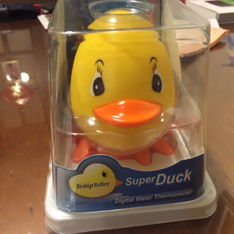 Super Duck 黃色小鴨液晶電子水溫計