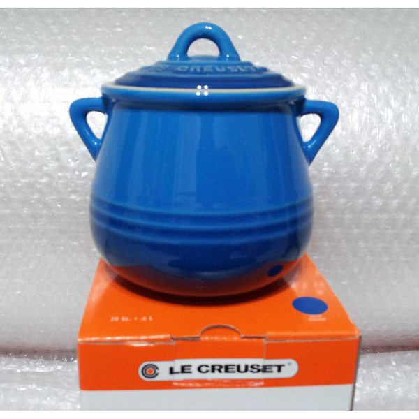 Le creuset  陶瓷湯汁壺(醬汁壺)1000元~馬賽藍色有現貨