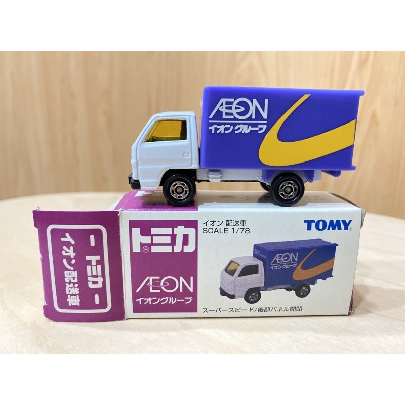 Tomica Aeon 配送車貨車物流車多美小汽車小貨車卡車舊藍標模型收藏玩具 蝦皮購物