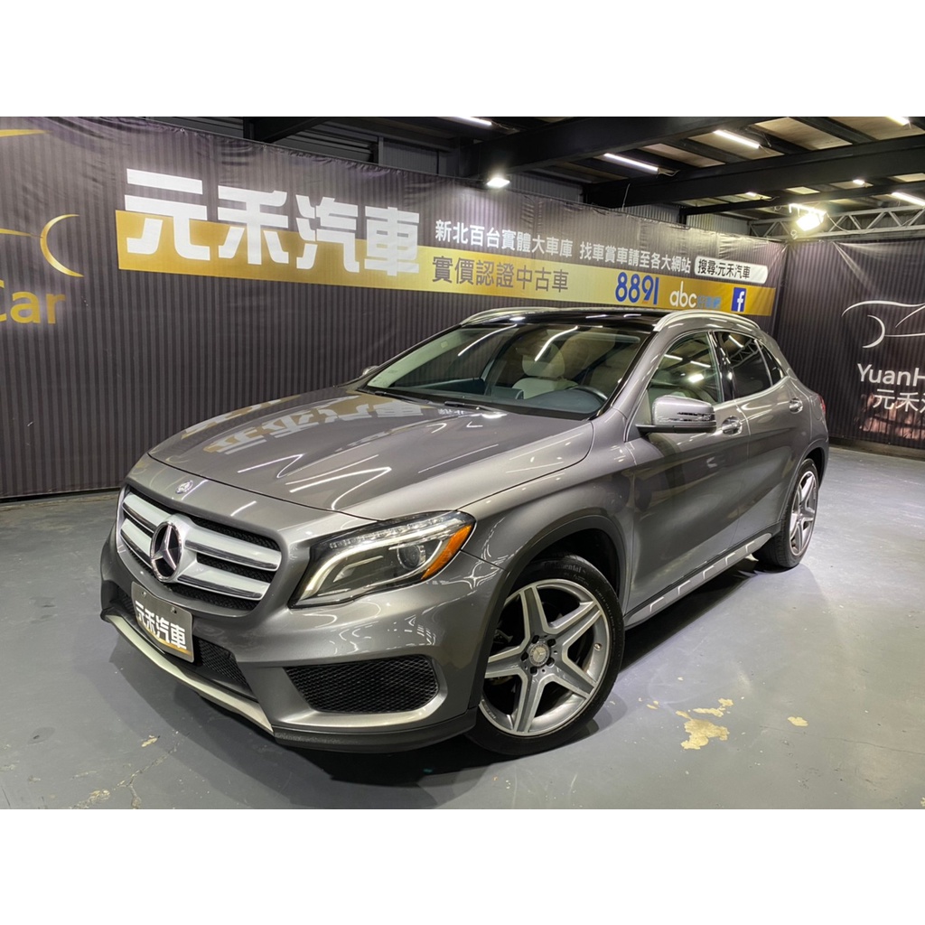 (127)正2014年出廠 X156型M-Benz GLA-Class GLA250 4MATIC 2.0 汽油 銀河灰