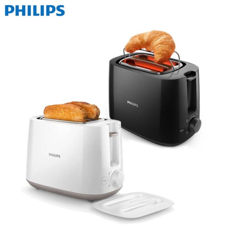 PHILIPS飛利浦 電子式智慧型厚片烤麵包機HD2582 (白色)
