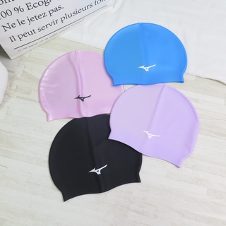 MIZUNO SWIM SILICONE CAP 矽膠泳帽 N2MW0553- 高彈性矽膠【iSport愛運動】