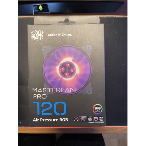 酷媽 MASTERFAN PRO 120 Air Pressure RGB 風壓型 二手