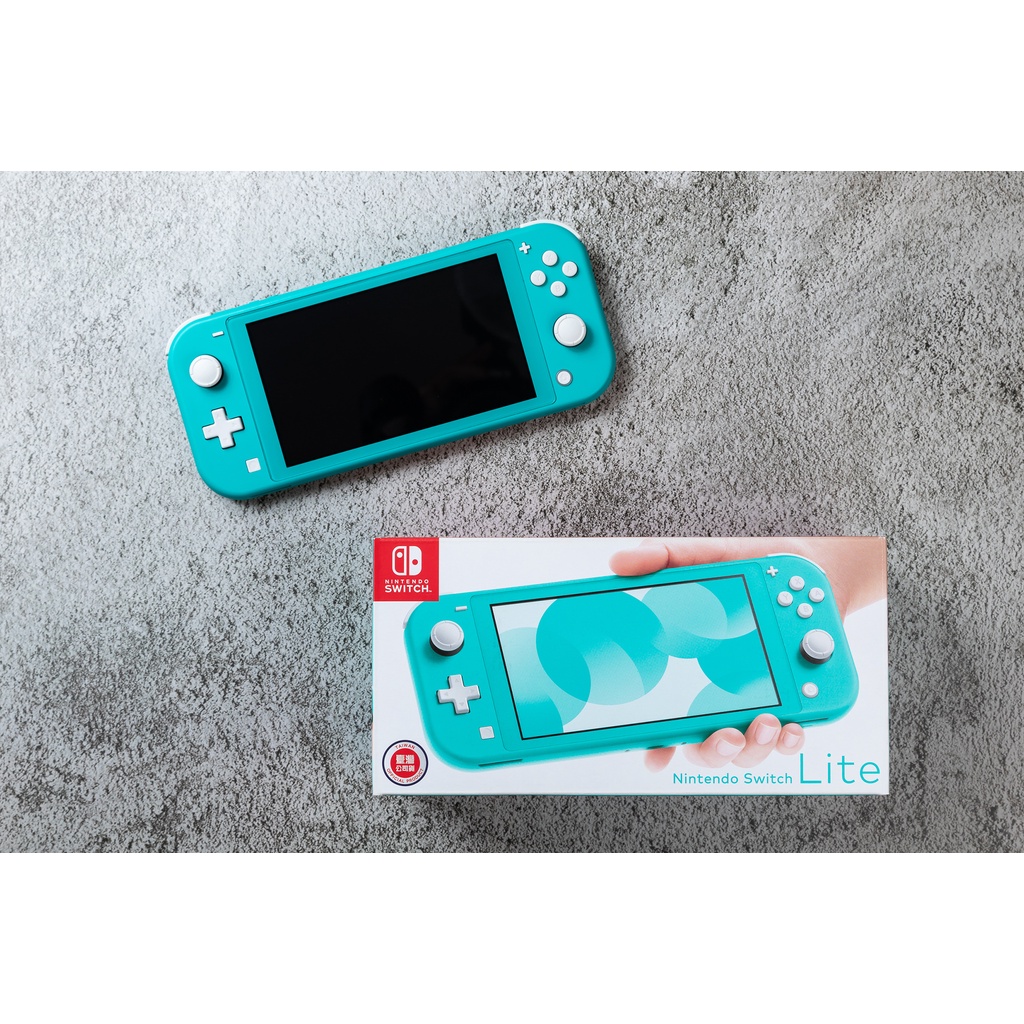 全新任天堂 Nintendo Switch Lite 藍綠色主機