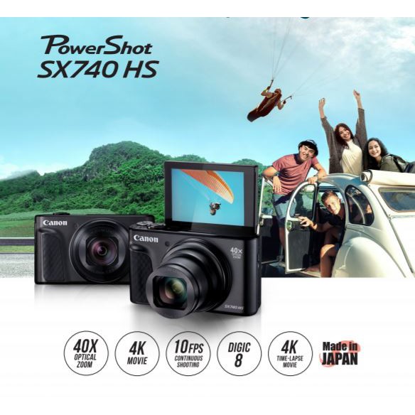 【現貨限時優惠】Canon PowerShot SX740HS SX740 全新公司貨 黑色
